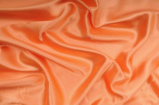 Satin-Stoff Rot-Orange