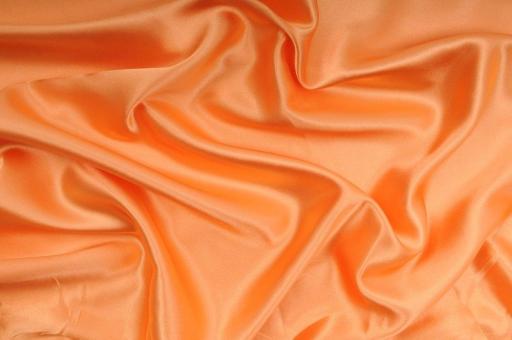 Satin-Stoff Apricot