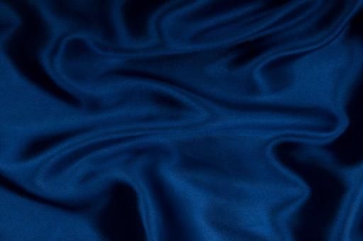 Satin-Stoff Nachtblau