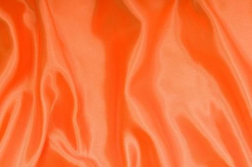 Satin-Stoff Orange