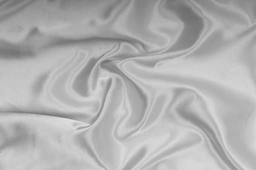 Satin-Stoff Silber
