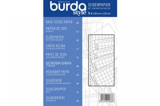 Burda Seidenpapier Zentimeter-Raster 