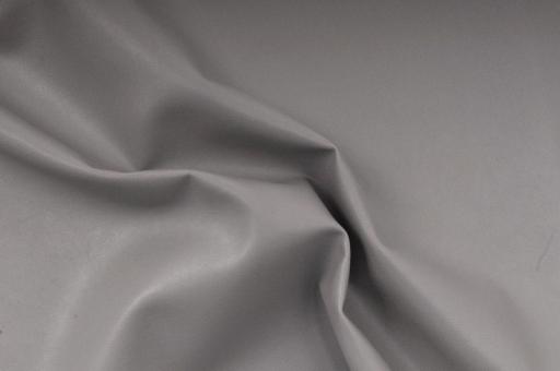 Echtleder-Stück 0,5 qm - Ottawa - Grau - B-Ware 