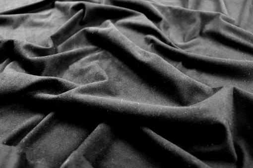 Kunstleder Velour - Stretch 