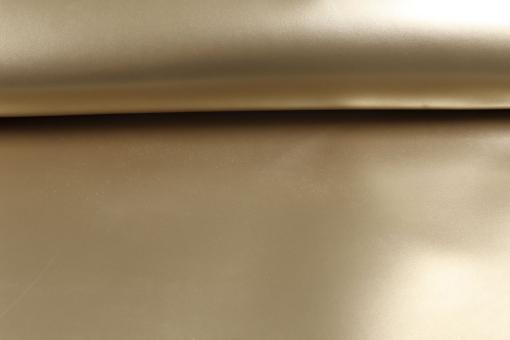 Glatte Echtleder-Haut - Gold - 1 qm - B-Ware 