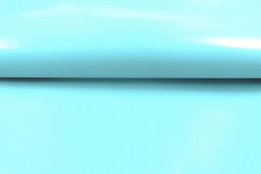 Glatte Echtleder-Haut - Pastellblau - 1,5 qm - B-Ware 