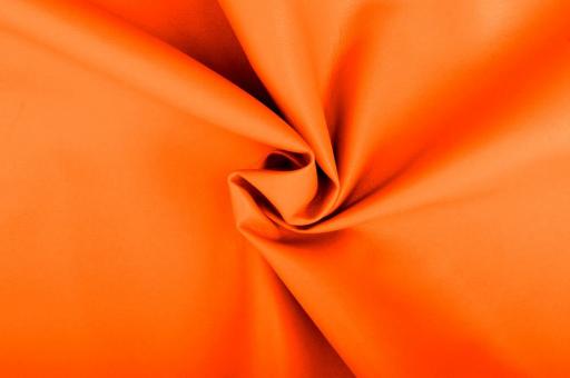 Kunstleder - Nappa Orange