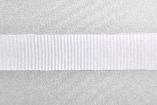Verstärkungsband Acrylköper - 2,5 cm Weiß