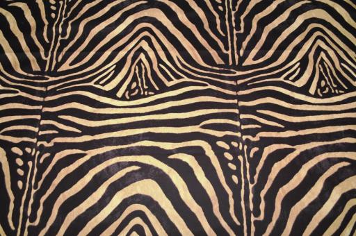 Wildleder-Imitat - Wilderness Zebra