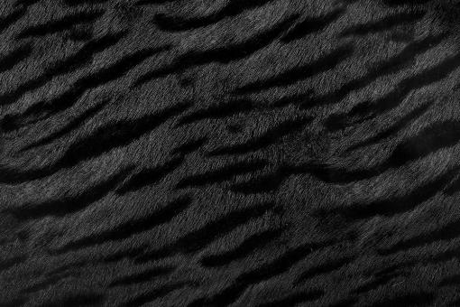 Kunstleder Stretch - Soft Touch - Zebra in Black 