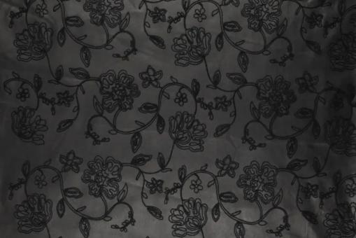 Kunstleder - Bestickt - Rosen 