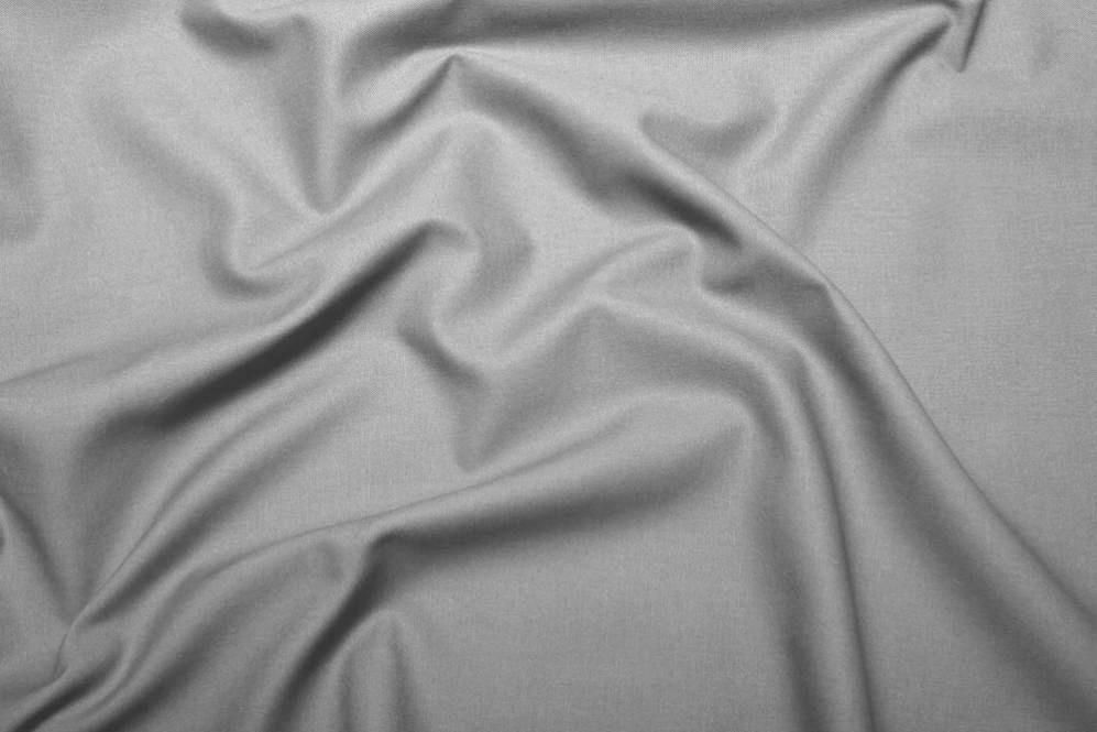 Baumwoll-Stoff - Panama Color - 140 cm Silber
