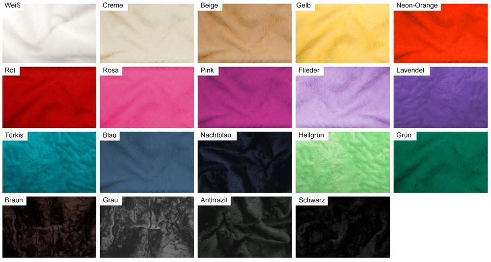 Kuschelfell-Imitat - Uni