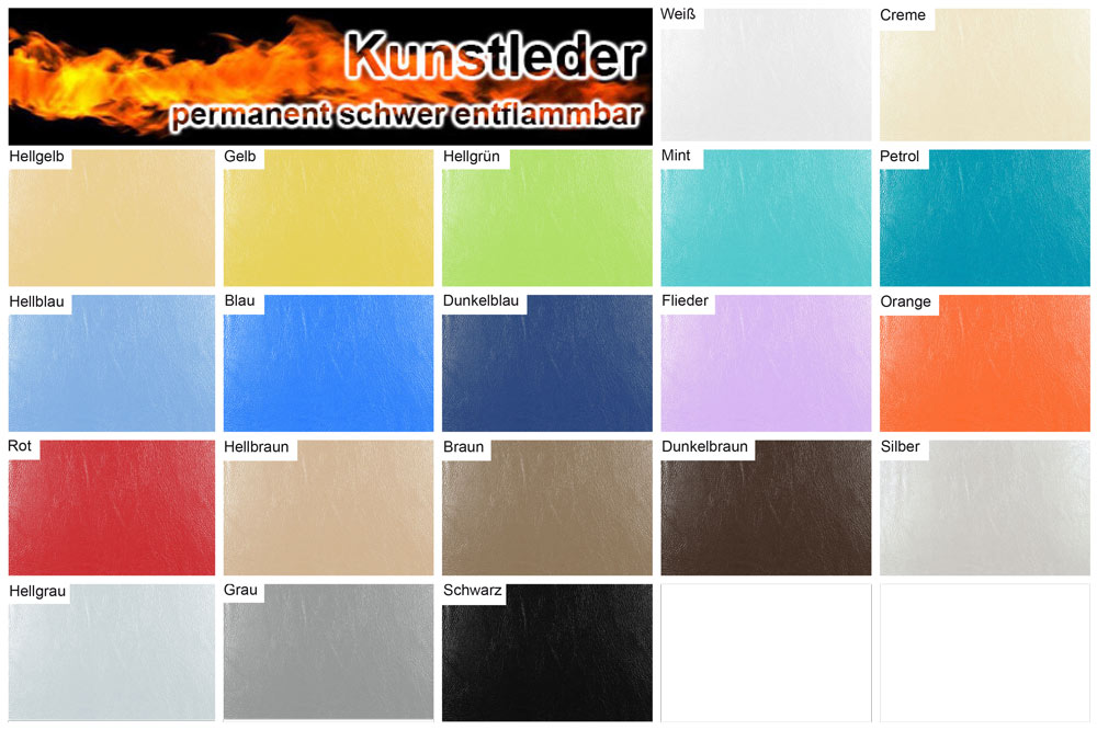 Kunstleder - Ocean - Nappa 