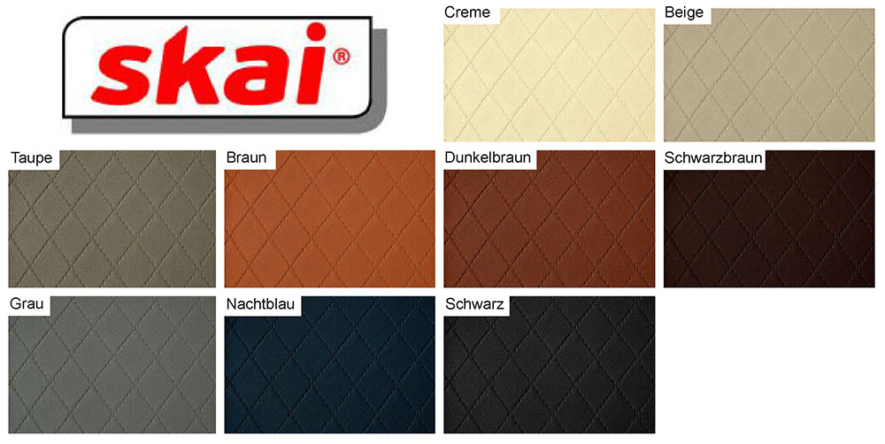 skai® Soroma EN - Kunstleder - Stepp-Optik 