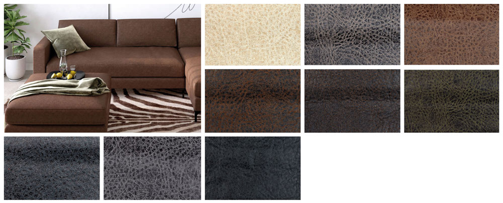 Lederimitat - Büffel