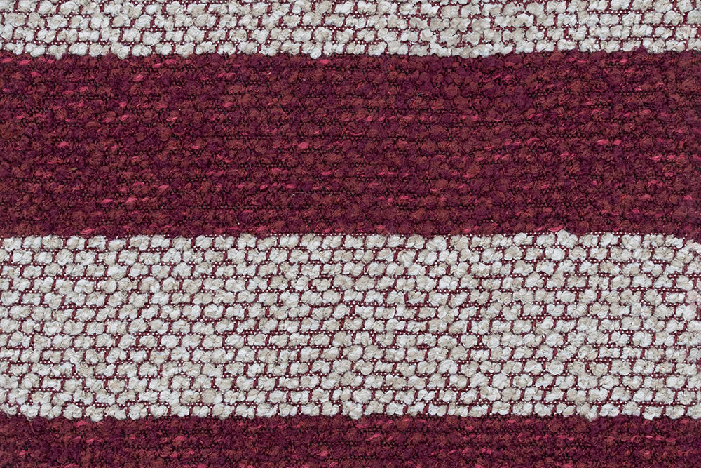 Möbelstoff Bouclé - Streifen Bordeaux