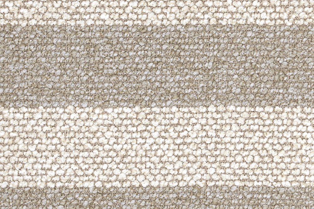 Möbelstoff Bouclé - Streifen Creme