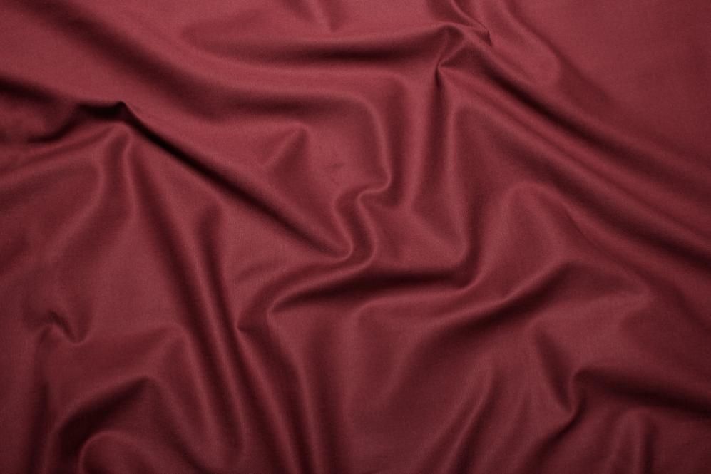 Baumwoll-Stoff - Panama Color - 140 cm Bordeaux