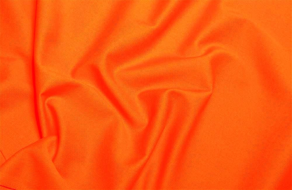 Baumwoll-Stoff - Panama Color - 140 cm Orange