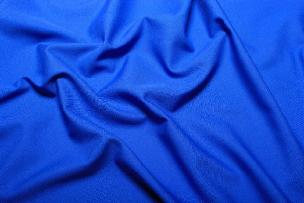 Baumwoll-Stoff - Panama Color - 140 cm Royal